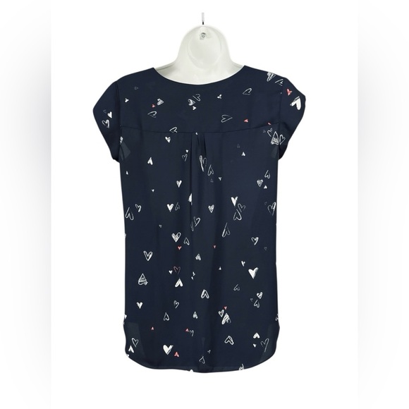 NEW, Reitmans, Chic Navy Blouse, Size XS - Picture 6 of 8